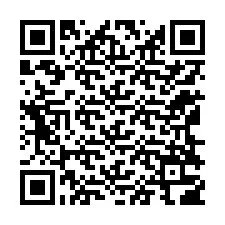 QR Code สำหรับหมายเลขโทรศัพท์ +12168306656