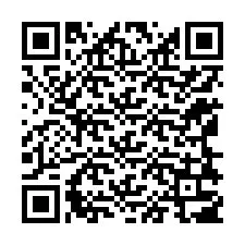 Kode QR untuk nomor Telepon +12168307012