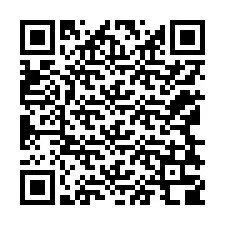 Código QR para número de teléfono +12168308029