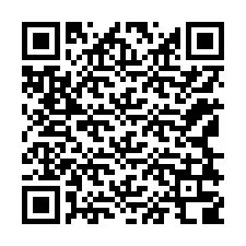 QR Code สำหรับหมายเลขโทรศัพท์ +12168308031