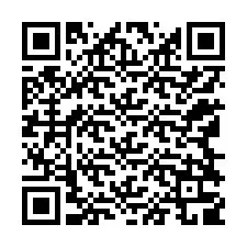 Kode QR untuk nomor Telepon +12168309228