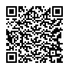 Código QR para número de teléfono +12168309634