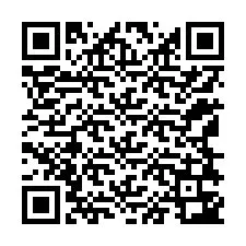 Kode QR untuk nomor Telepon +12168343090