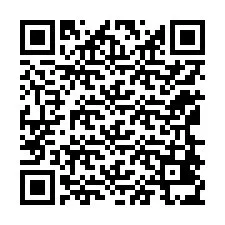 Kode QR untuk nomor Telepon +12168435056