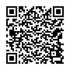 QR Code สำหรับหมายเลขโทรศัพท์ +12168437287