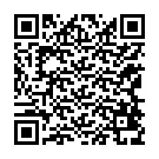 Código QR para número de telefone +12168439522