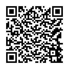 Codice QR per il numero di telefono +12168441421