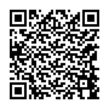 Kode QR untuk nomor Telepon +12168444456