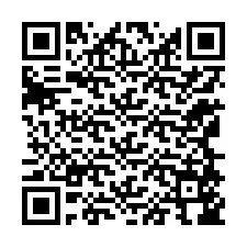 Código QR para número de telefone +12168546466