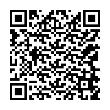 QR код за телефонен номер +12168659029