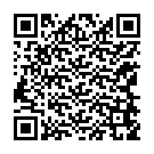 Codice QR per il numero di telefono +12168659032