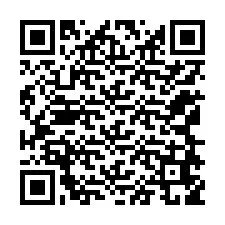 Codice QR per il numero di telefono +12168659033