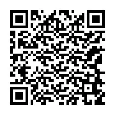 QR код за телефонен номер +12168659035