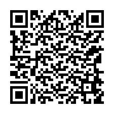 Codice QR per il numero di telefono +12168659044