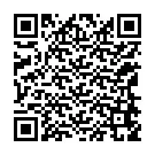 QR-code voor telefoonnummer +12168659054