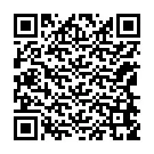 QR-code voor telefoonnummer +12168659065