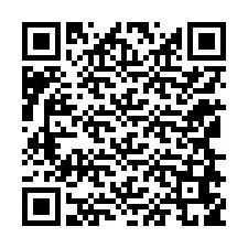 QR-код для номера телефона +12168659076