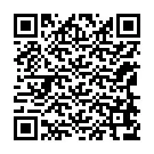 QR-code voor telefoonnummer +12168676115