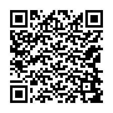 QR Code pour le numéro de téléphone +12168687237