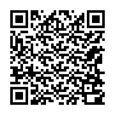 QR код за телефонен номер +12168700357