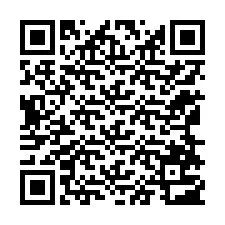 QR Code สำหรับหมายเลขโทรศัพท์ +12168703786