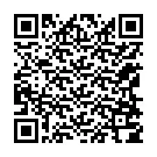 Kod QR dla numeru telefonu +12168704353