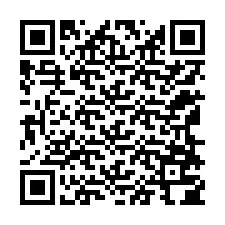 QR-koodi puhelinnumerolle +12168704354