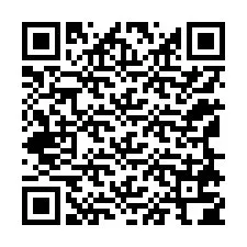 Codice QR per il numero di telefono +12168704814