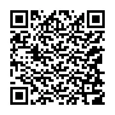 QR-code voor telefoonnummer +12168706178