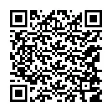 Codice QR per il numero di telefono +12168706973