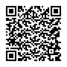 QR Code สำหรับหมายเลขโทรศัพท์ +12168709119