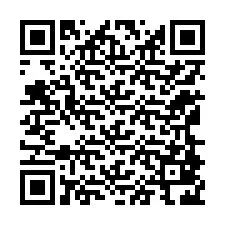 QR kód a telefonszámhoz +12168826156