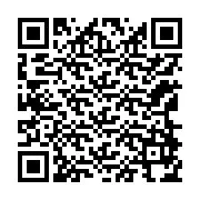 Código QR para número de teléfono +12168974245