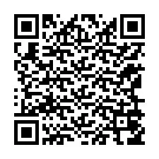 Código QR para número de teléfono +12169056892