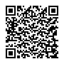 QR-код для номера телефона +12169057082