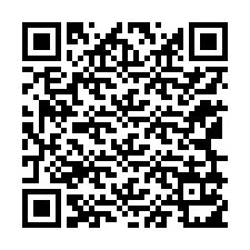 Código QR para número de teléfono +12169111432