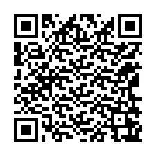 QR-код для номера телефона +12169267256