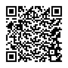 Código QR para número de teléfono +12169650577