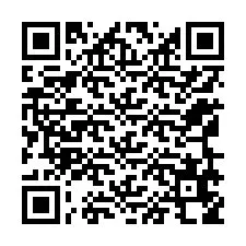 QR-koodi puhelinnumerolle +12169658503