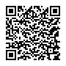 Codice QR per il numero di telefono +12169704245