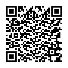 QR-code voor telefoonnummer +12169704288