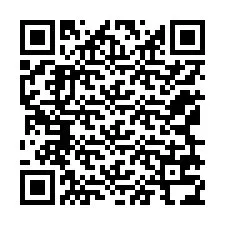 QR-код для номера телефона +12169734833