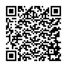 QR-код для номера телефона +12169871588