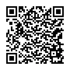 Código QR para número de teléfono +12169871595