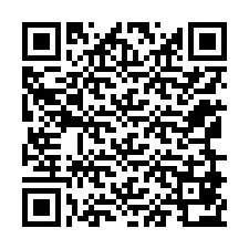 Código QR para número de teléfono +12169872083