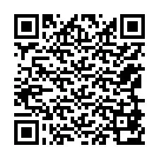 QR-code voor telefoonnummer +12169872087