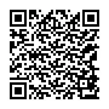 Código QR para número de teléfono +12169873190