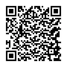 Código QR para número de teléfono +12169876135