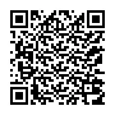 QR-koodi puhelinnumerolle +12172016854