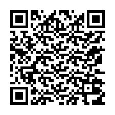 QR kód a telefonszámhoz +12172016856